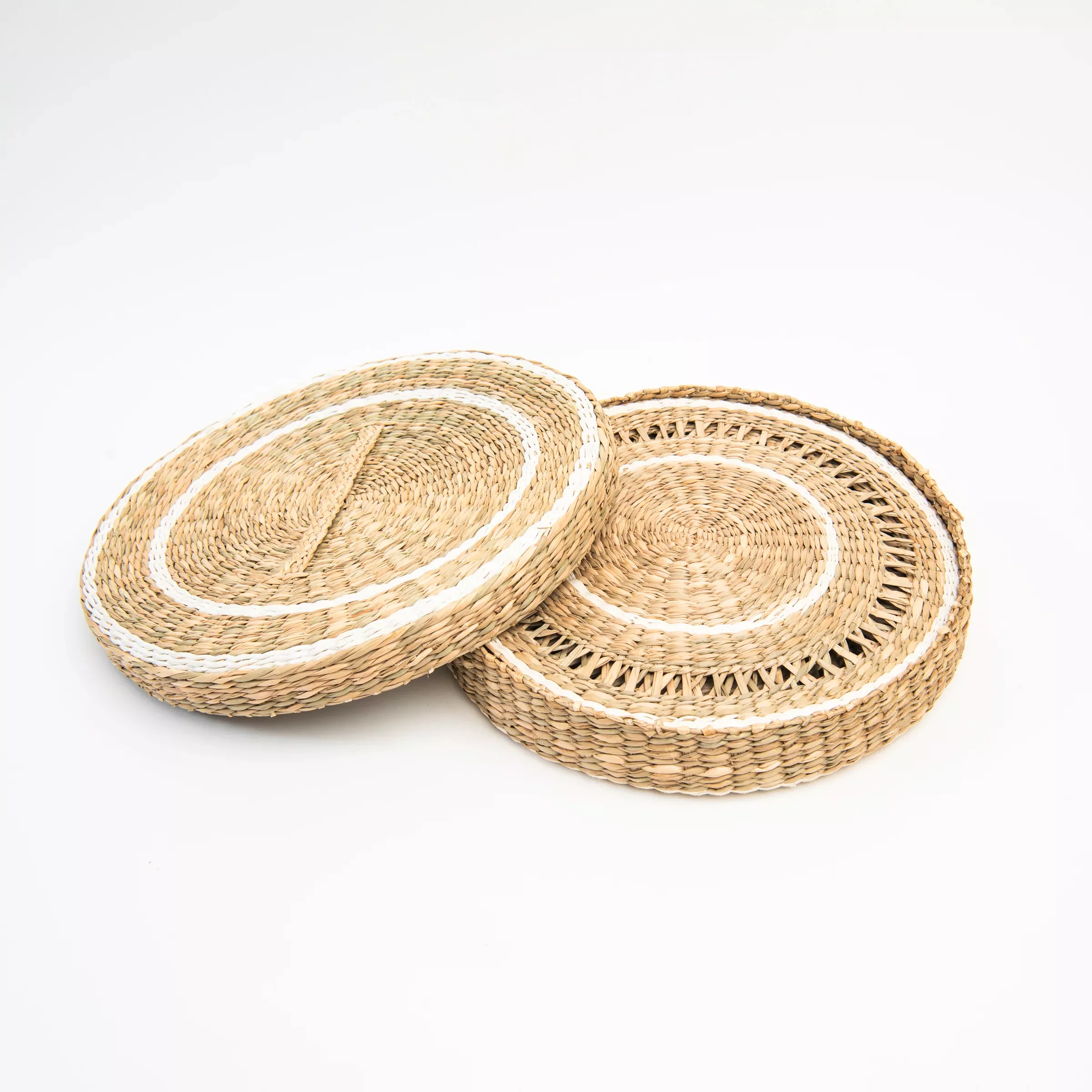 Seagrass White Placemats, Set of 6