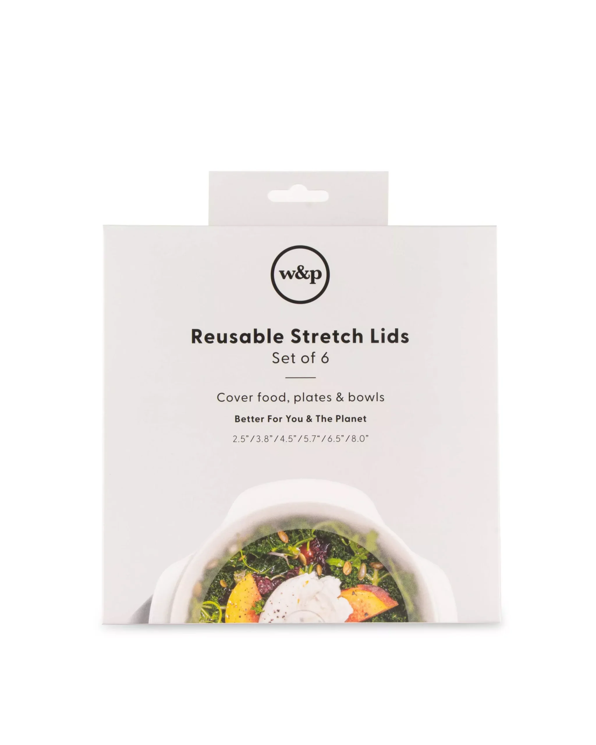 Silicone Stretch Lids - Set of 6