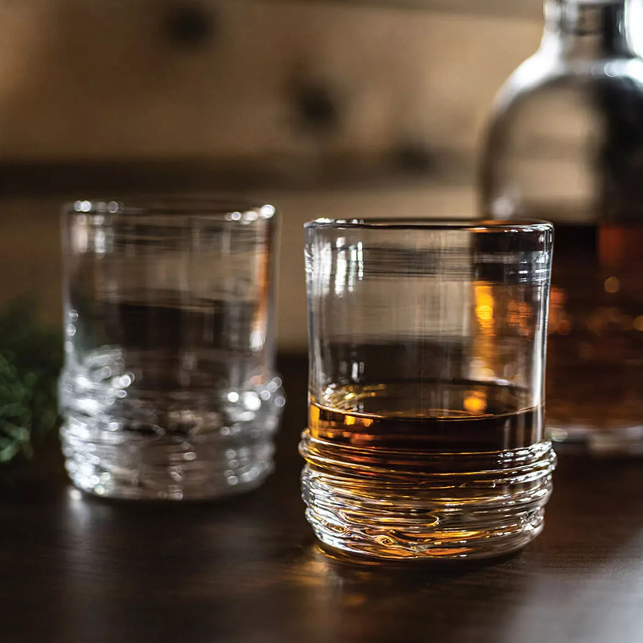 Simon Pearce Echo Lake Whiskey Glass, Set of 2