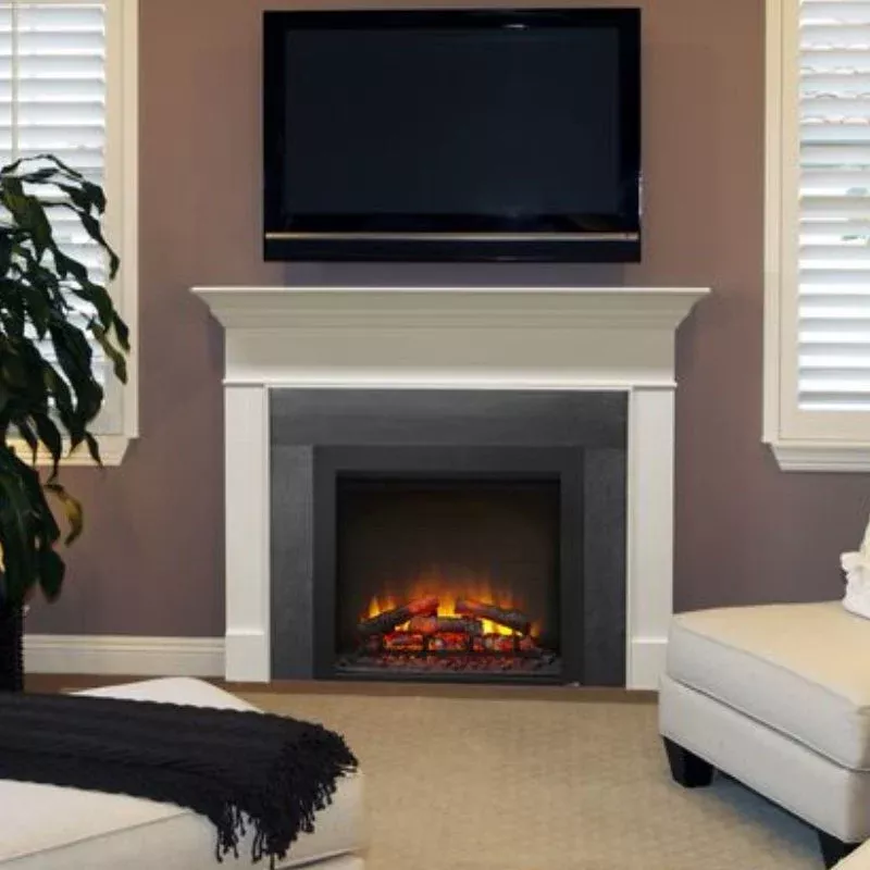 Simplifire 30" Built-In Electric Fireplace | SF-BI30-EB