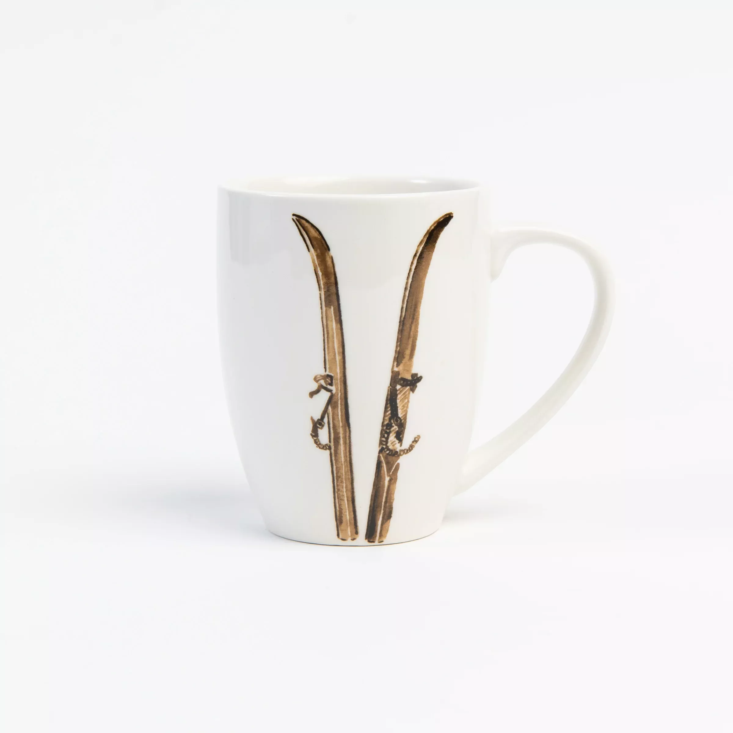 Skis Mug