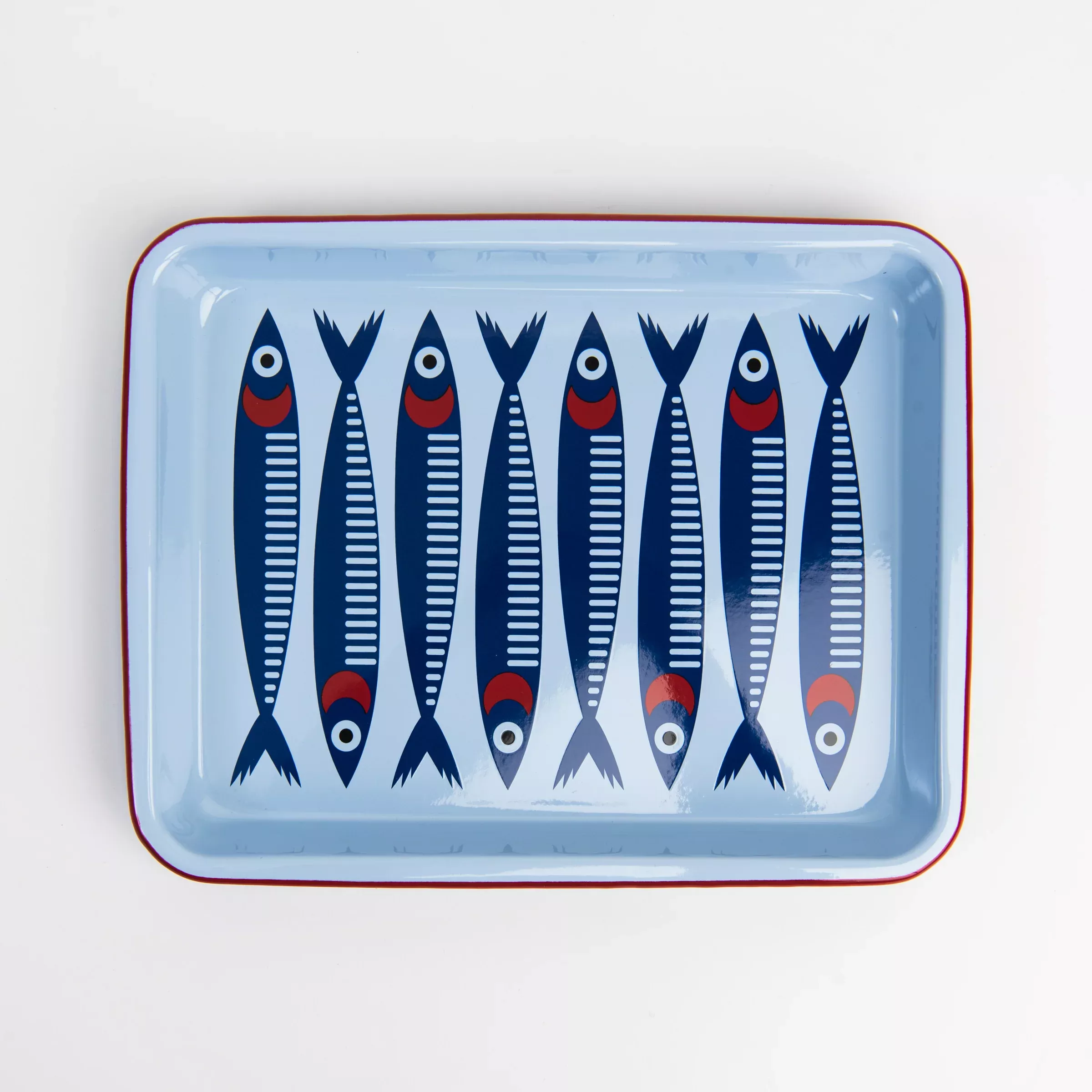 Small Anchovies Rectangle Tray