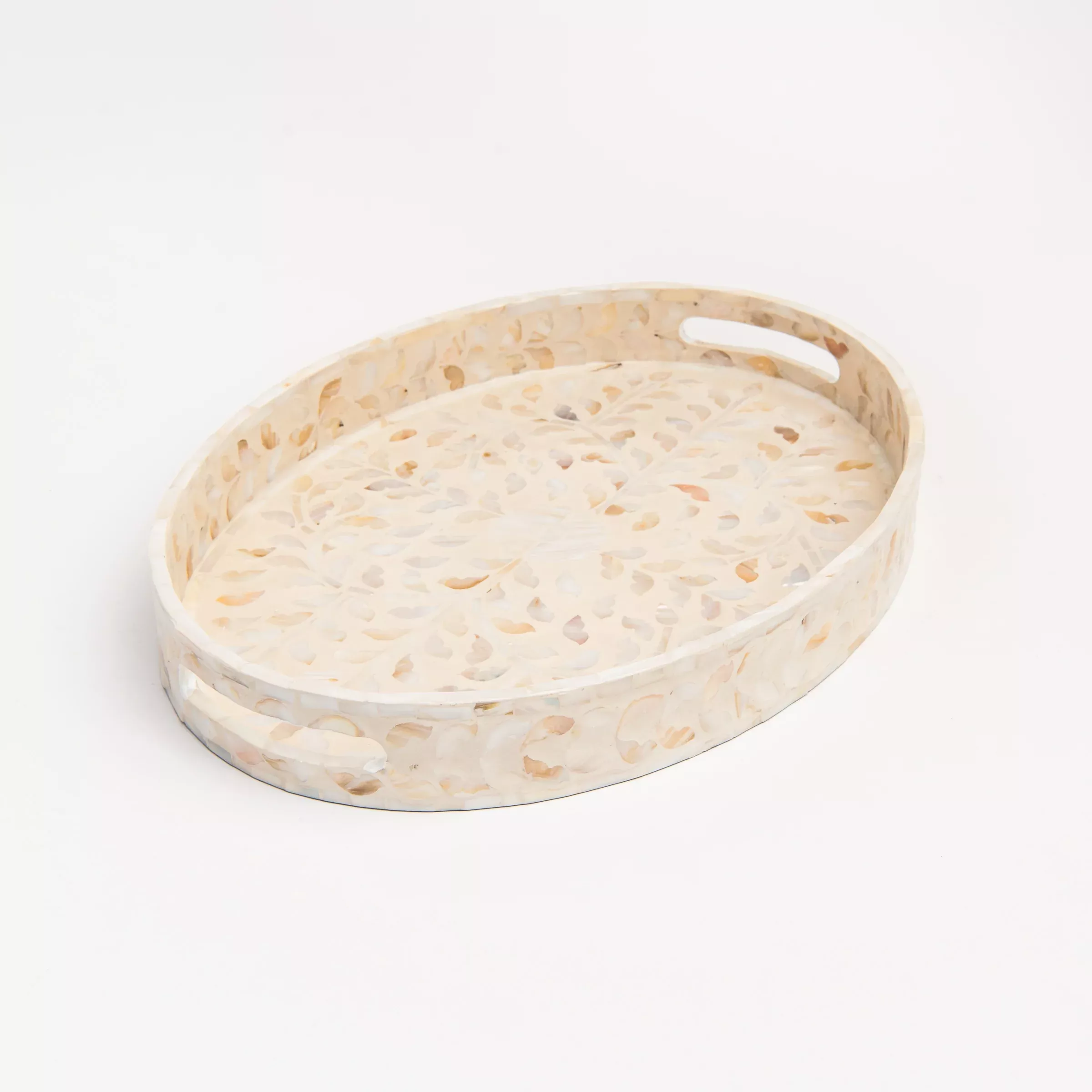 Small Mother of Pearl Oval Tray