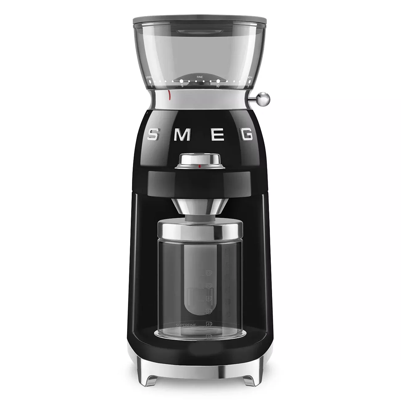 Smeg Retro-Style Coffee Grinder CGF03BLUS (Black)