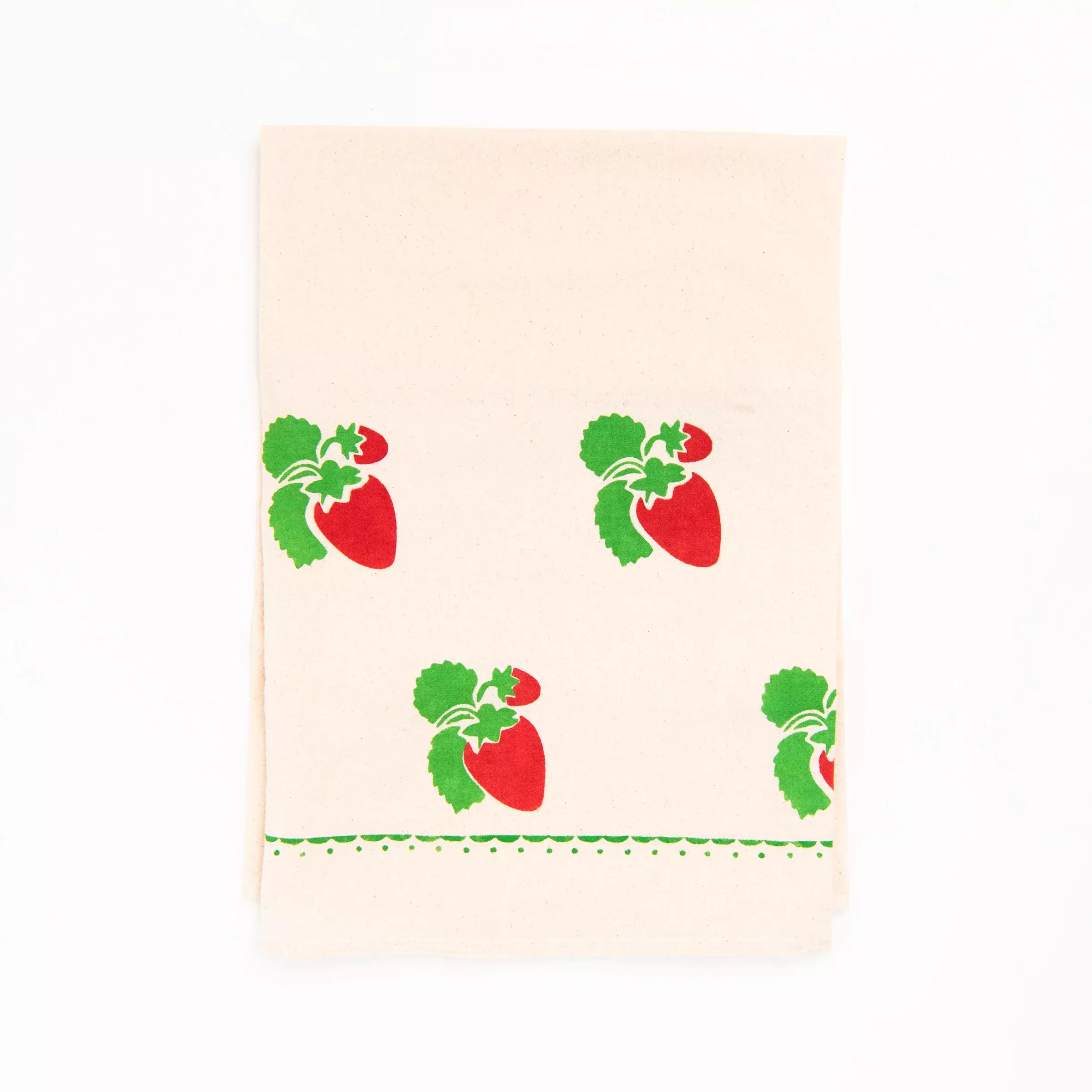 Strawberries Tea Towel