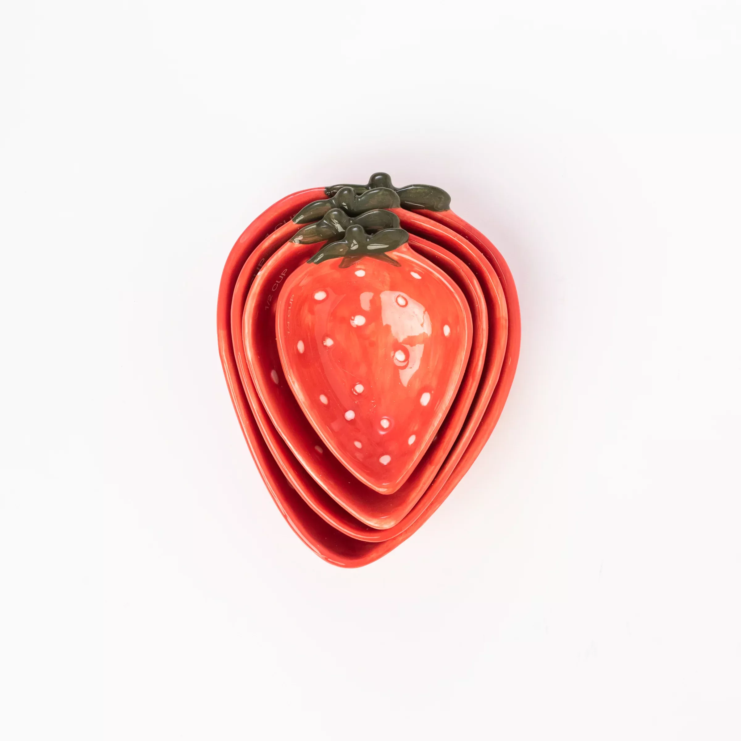 Strawberry Stacking Measuring Cups