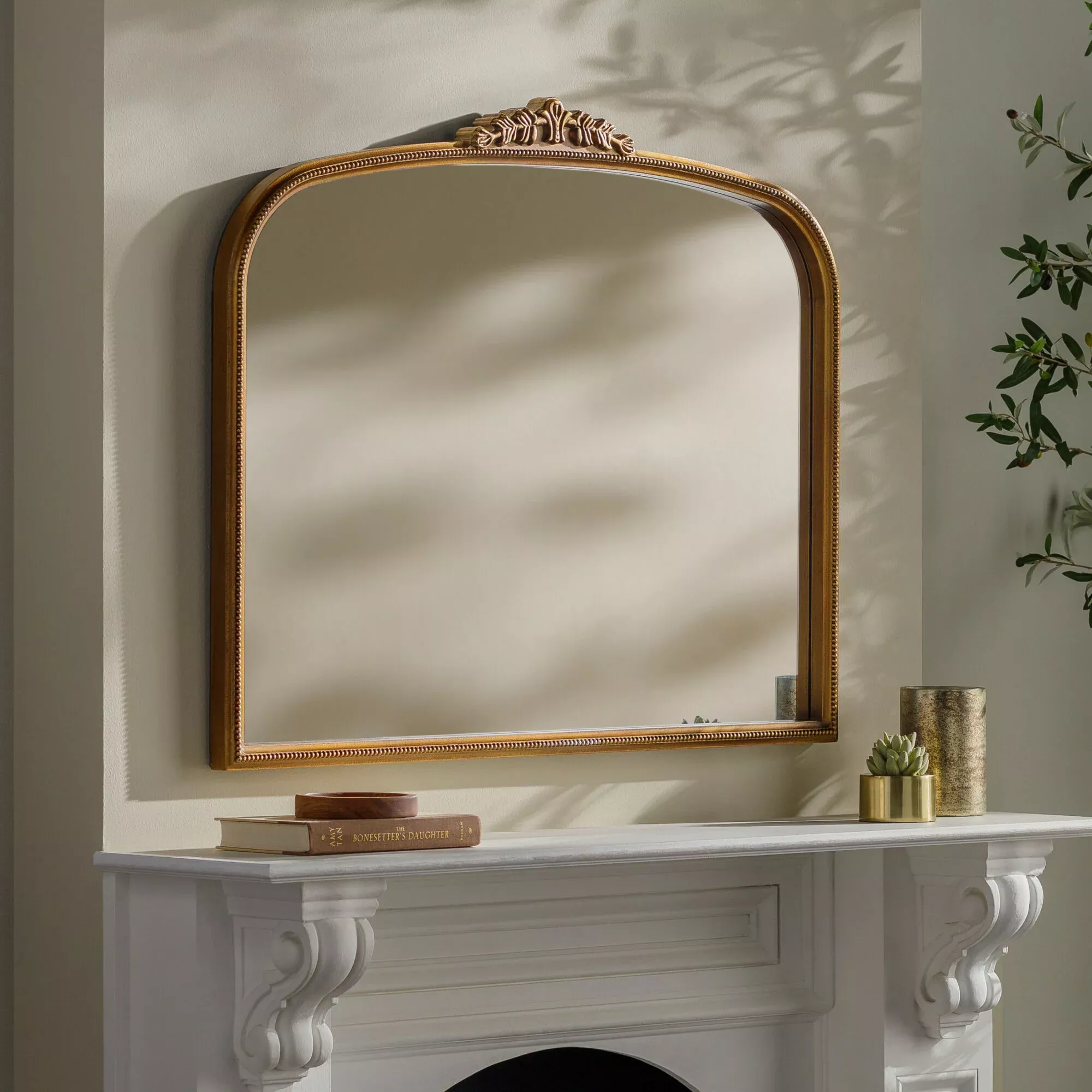 Surya Arrendale Mantel Mirror