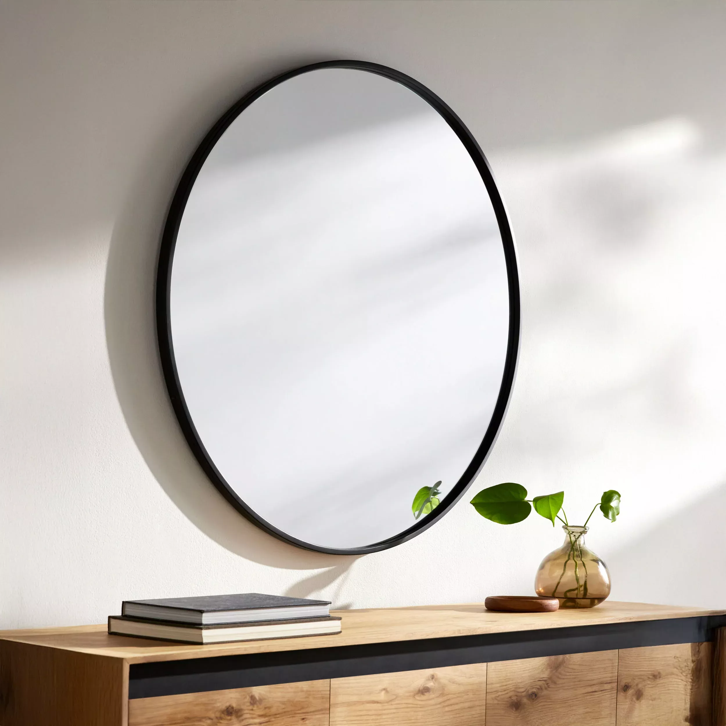 Surya Carmen Round Accent Mirror
