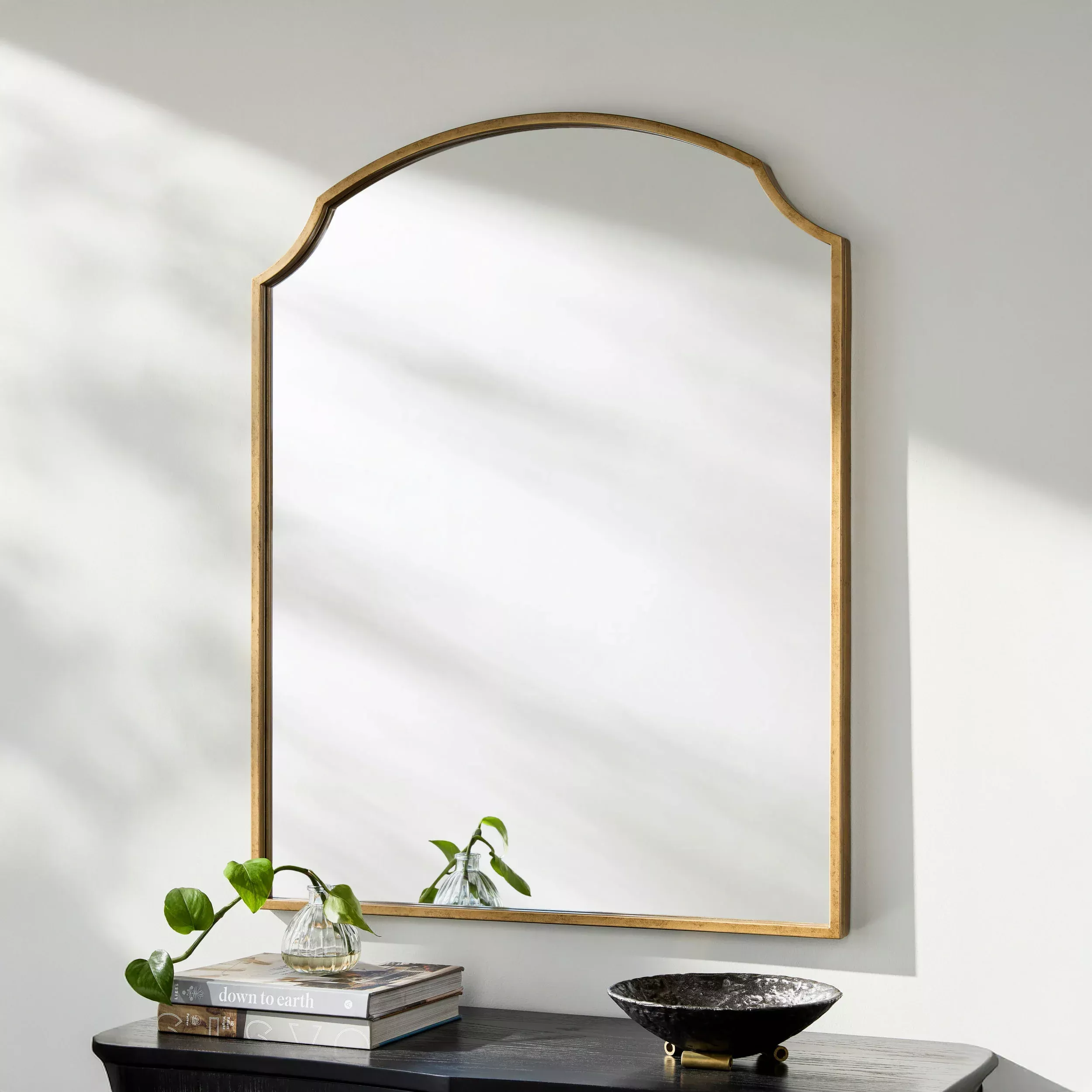 Surya Corbin Mantel Mirror