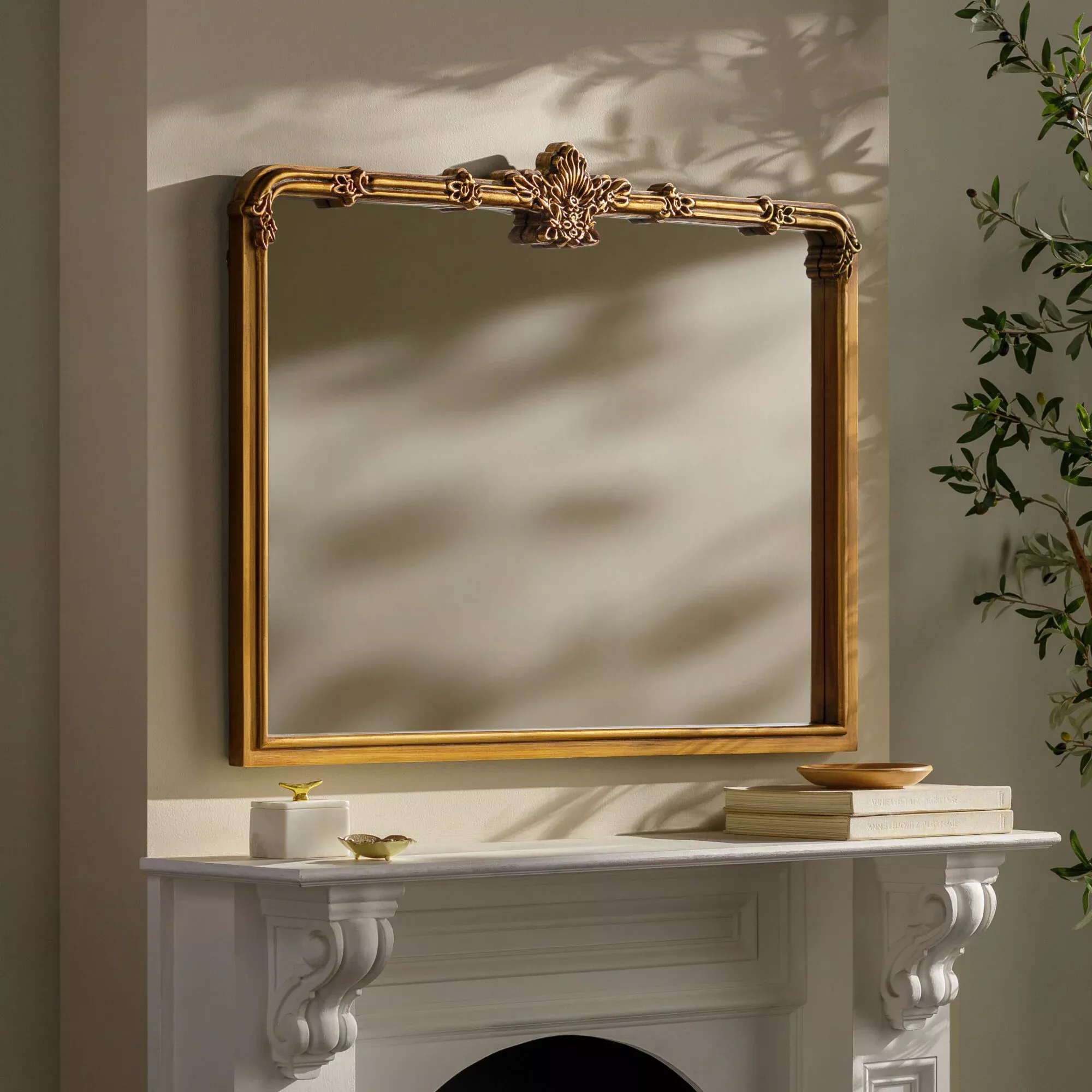 Surya Highclere Mantel Mirror