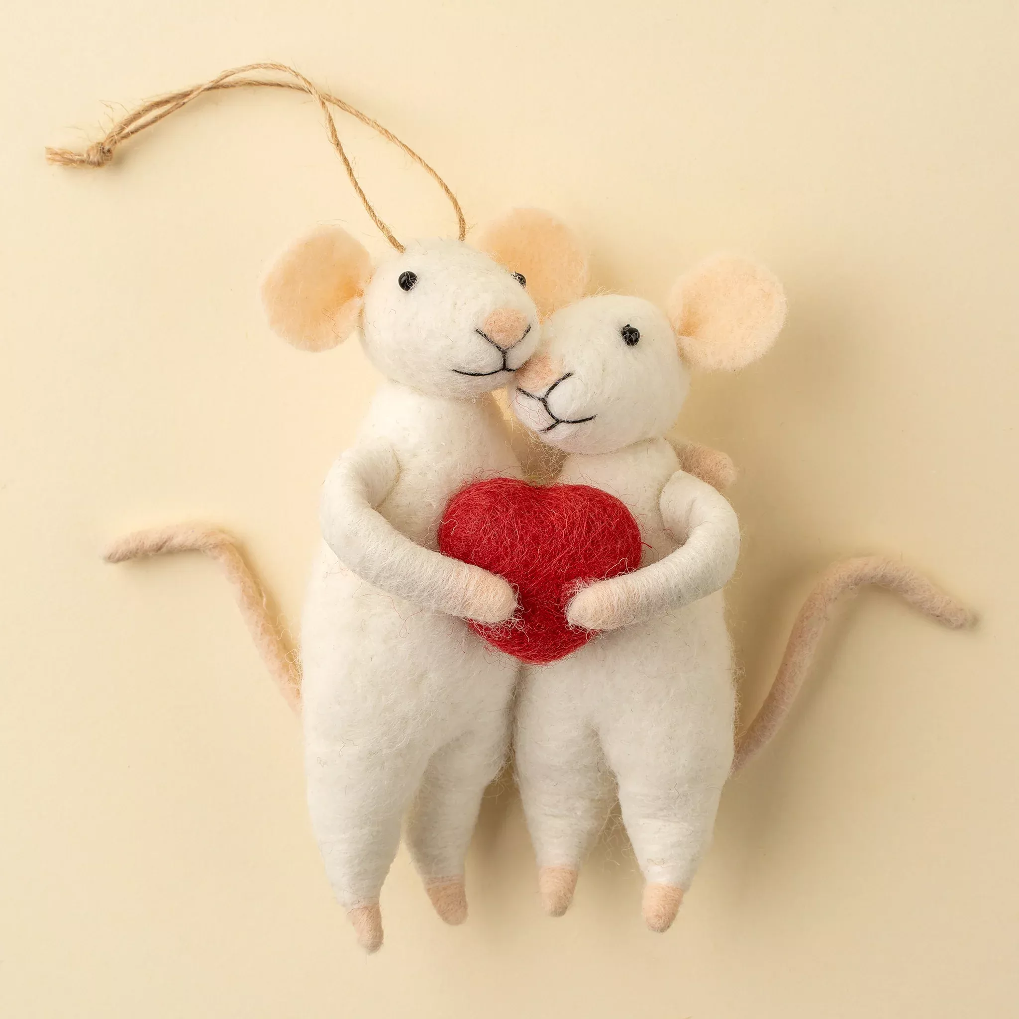 Sweetheart Mice Ornament