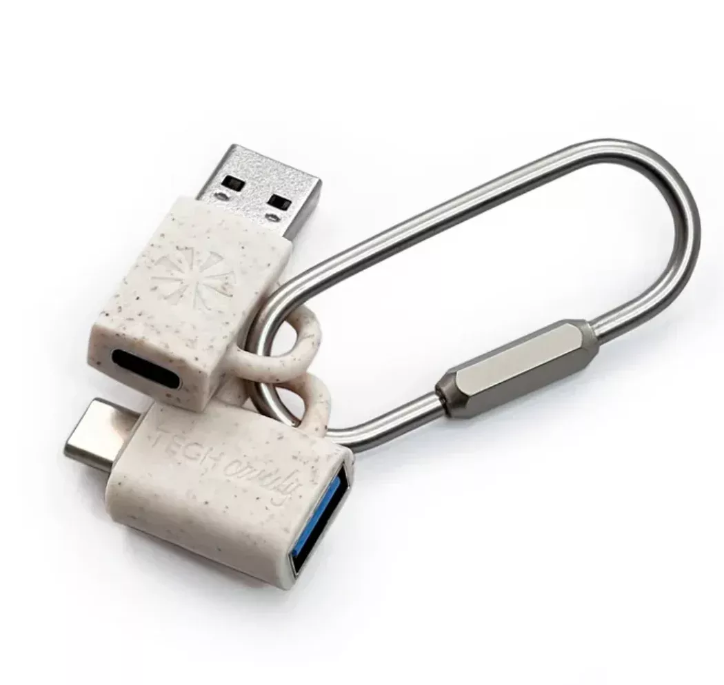 Tech Candy "Adapt Dat" Set of 2 Adapters –Usb A to Usb-C & Usb-C to Usb A