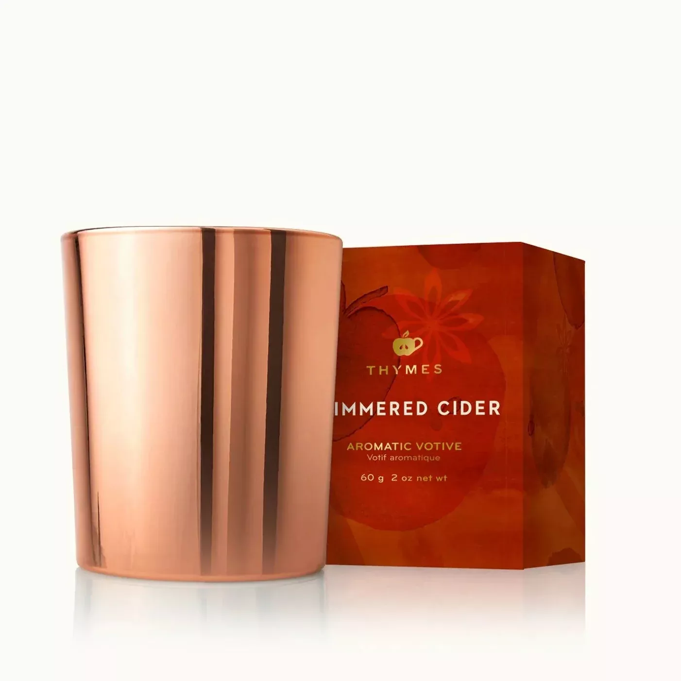 Thymes Simmered Cider Votive Candle