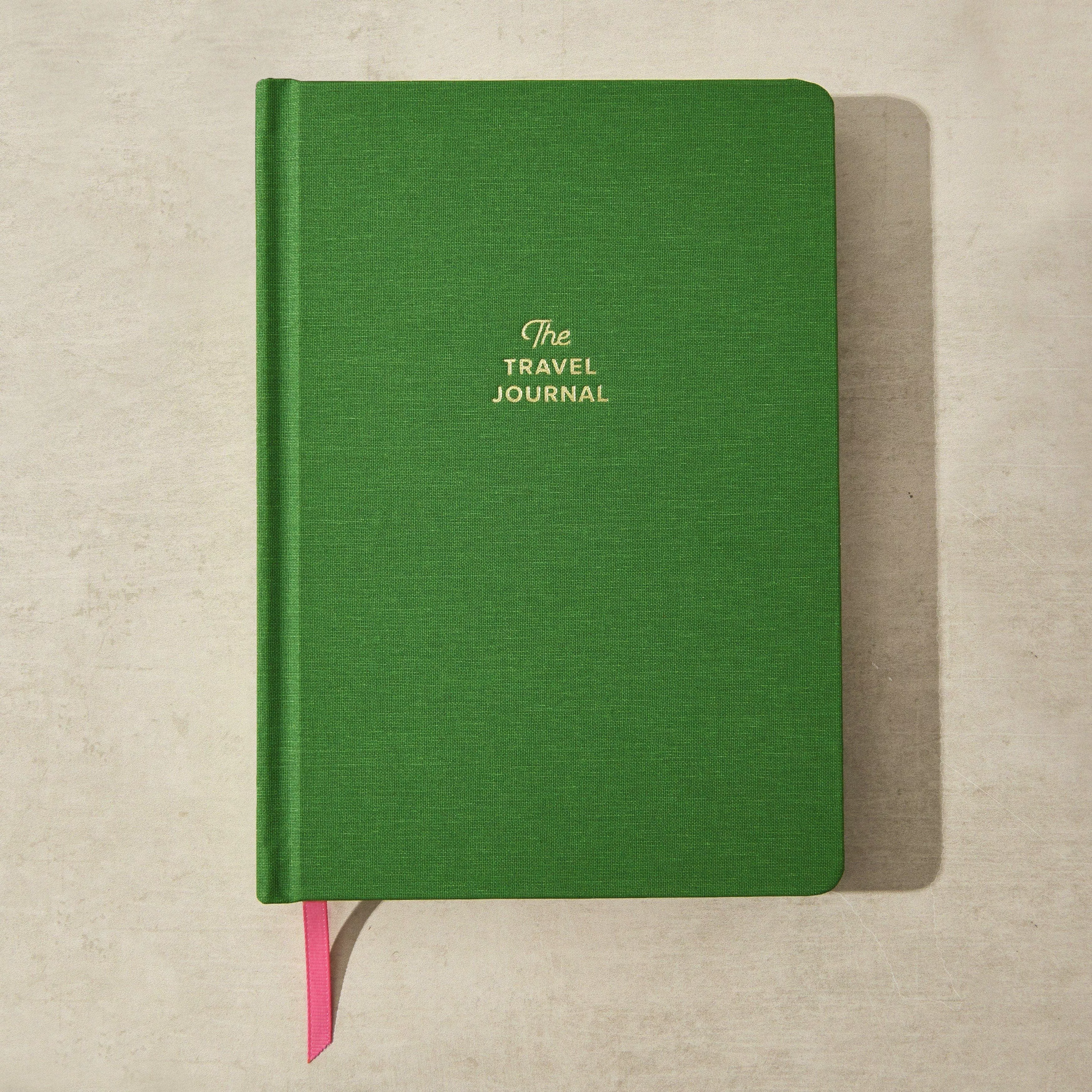 Travel Journal in Basil Green