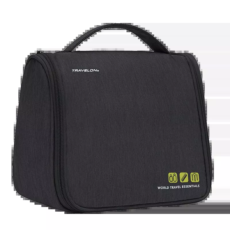 Travelon World Travel Essentials Toiletry Bag – Black