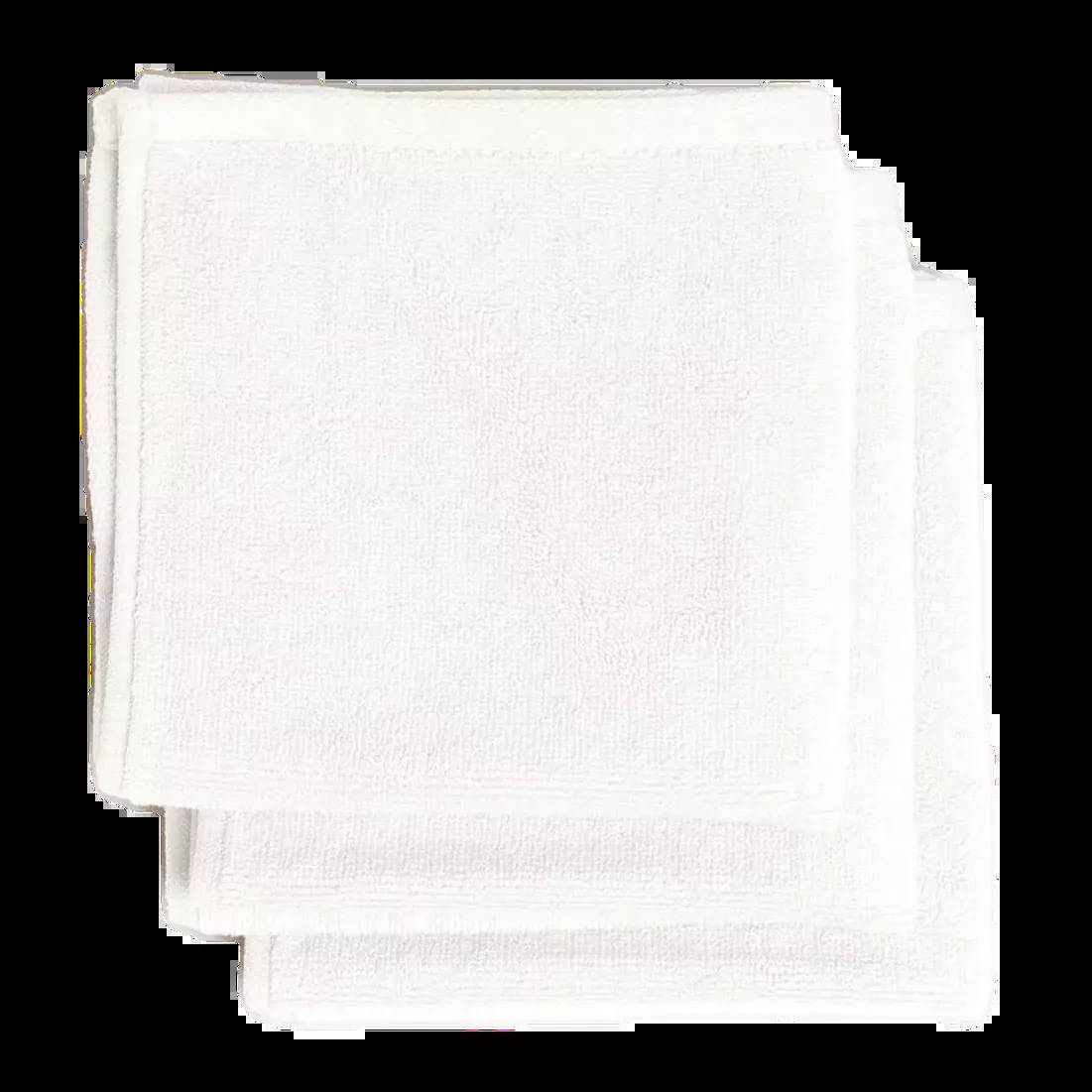 Typical Goods Stretch Face Towel – Workshop White – 14"– 3pk