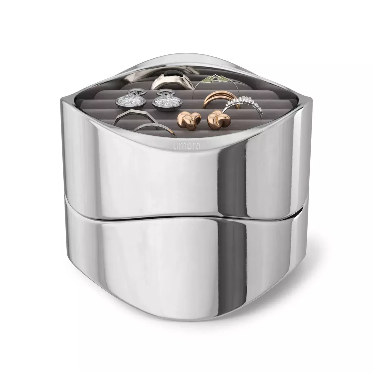 Umbra Wavy Jewelry Organizer – Chrome