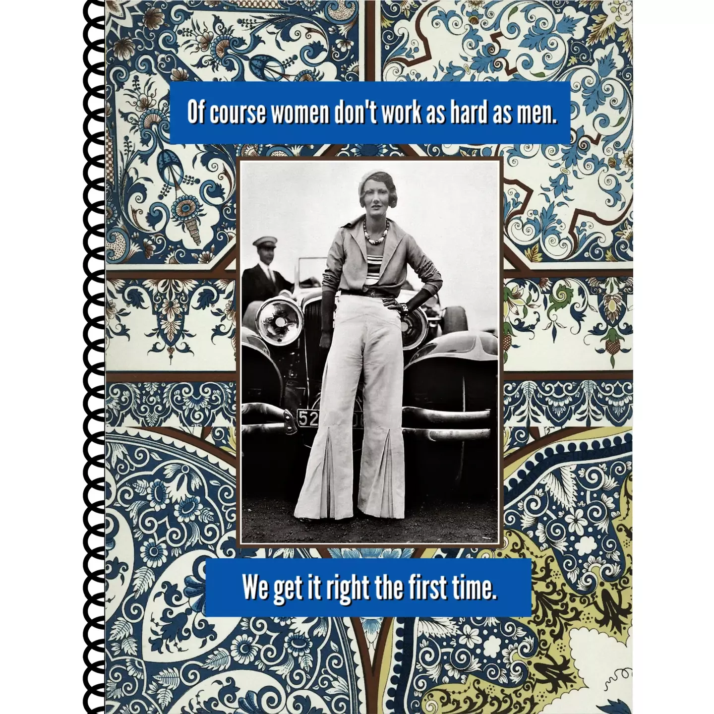Umlaut Brooklyn Notebook – Get it Right – 80 Lined Pages –5.5" x 4.3"