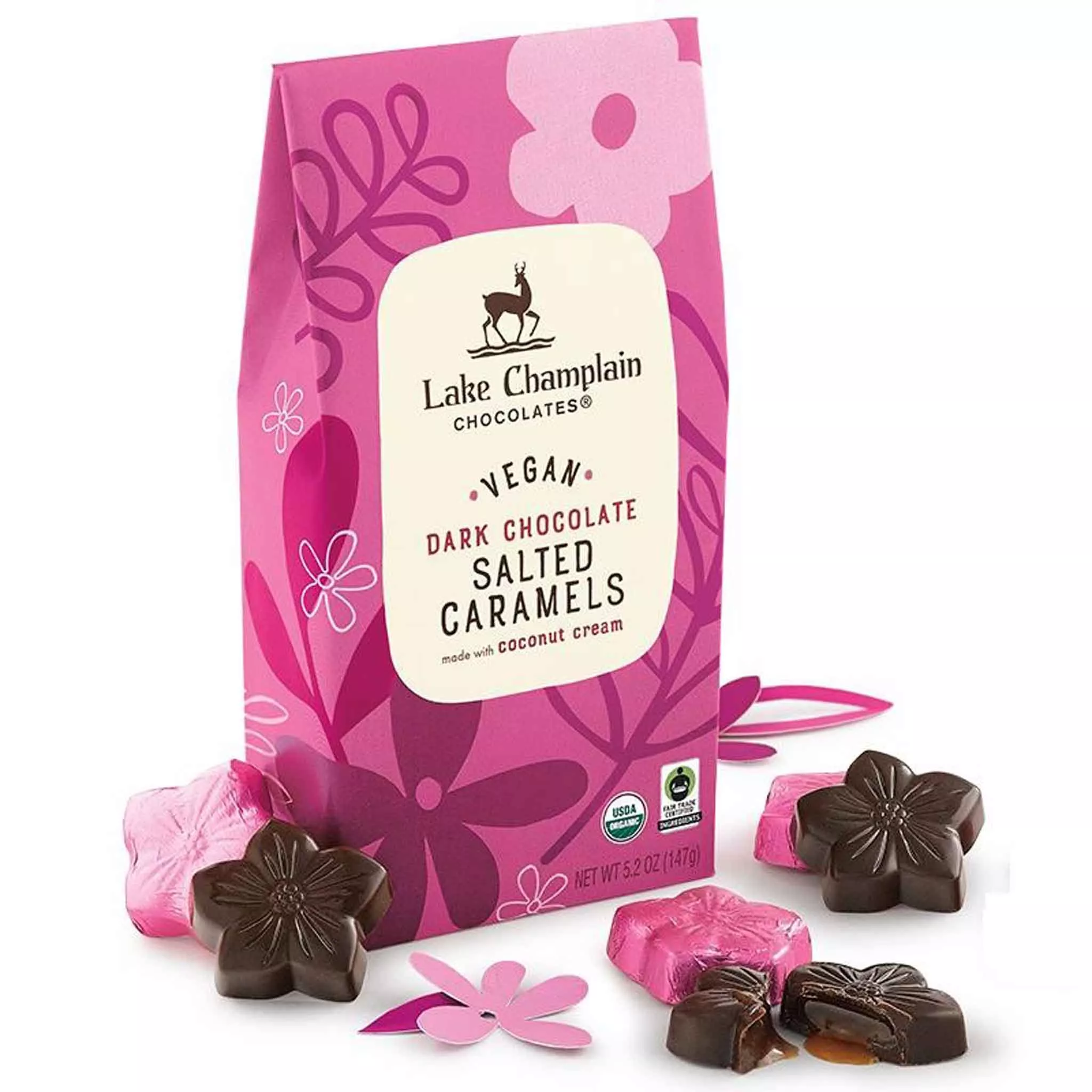 Vegan Salted Caramel Flowers