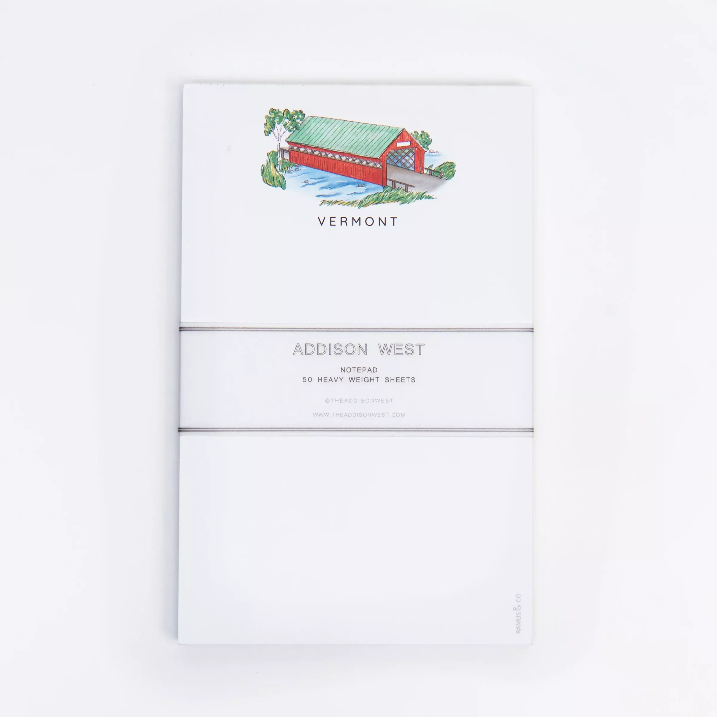 Vermont Bridge Notepad