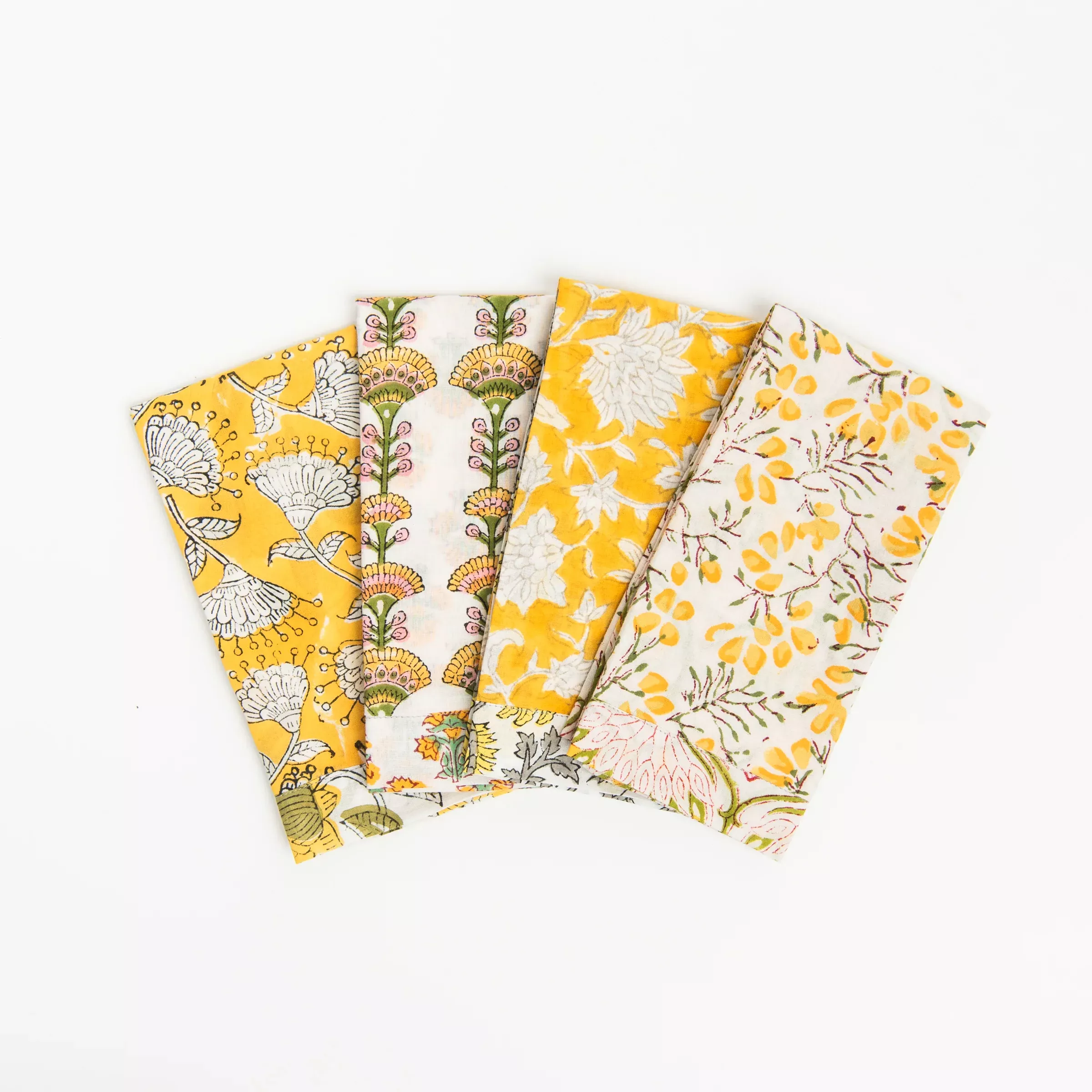 Vermont Handmade Napkins in Buttercup