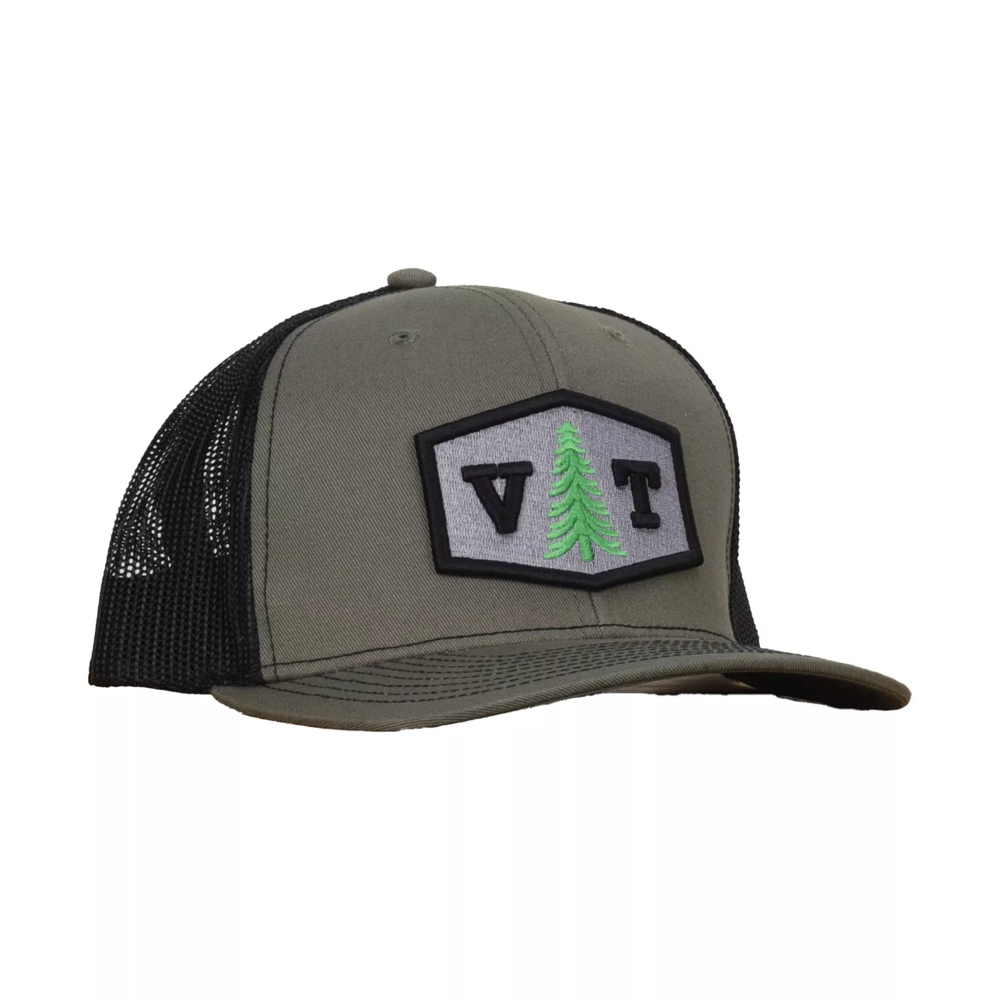 Vermont Hexagon Hat - Loden + Black