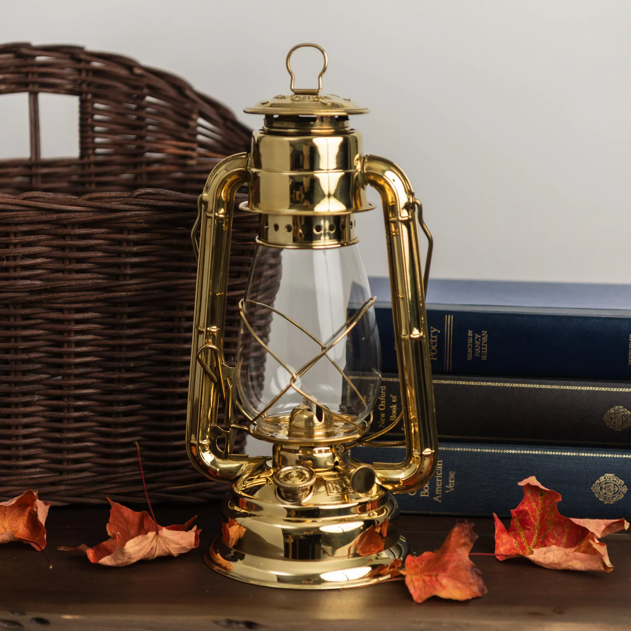 Vermont Lantern in Brass