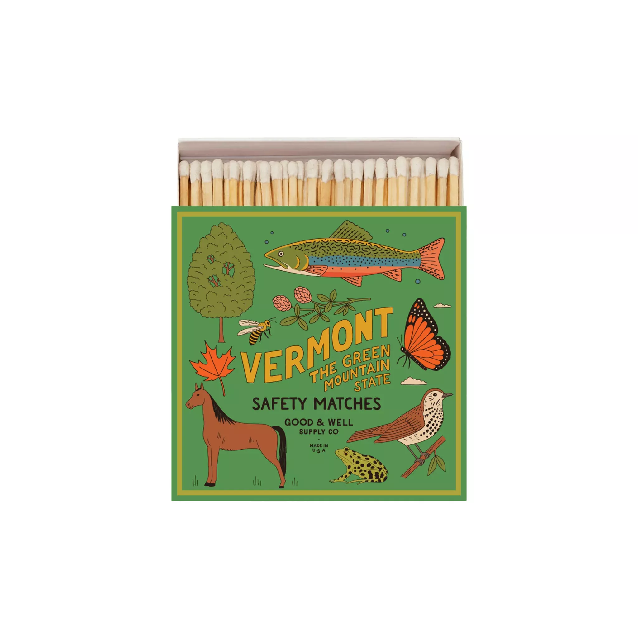 Vermont Safety Matches