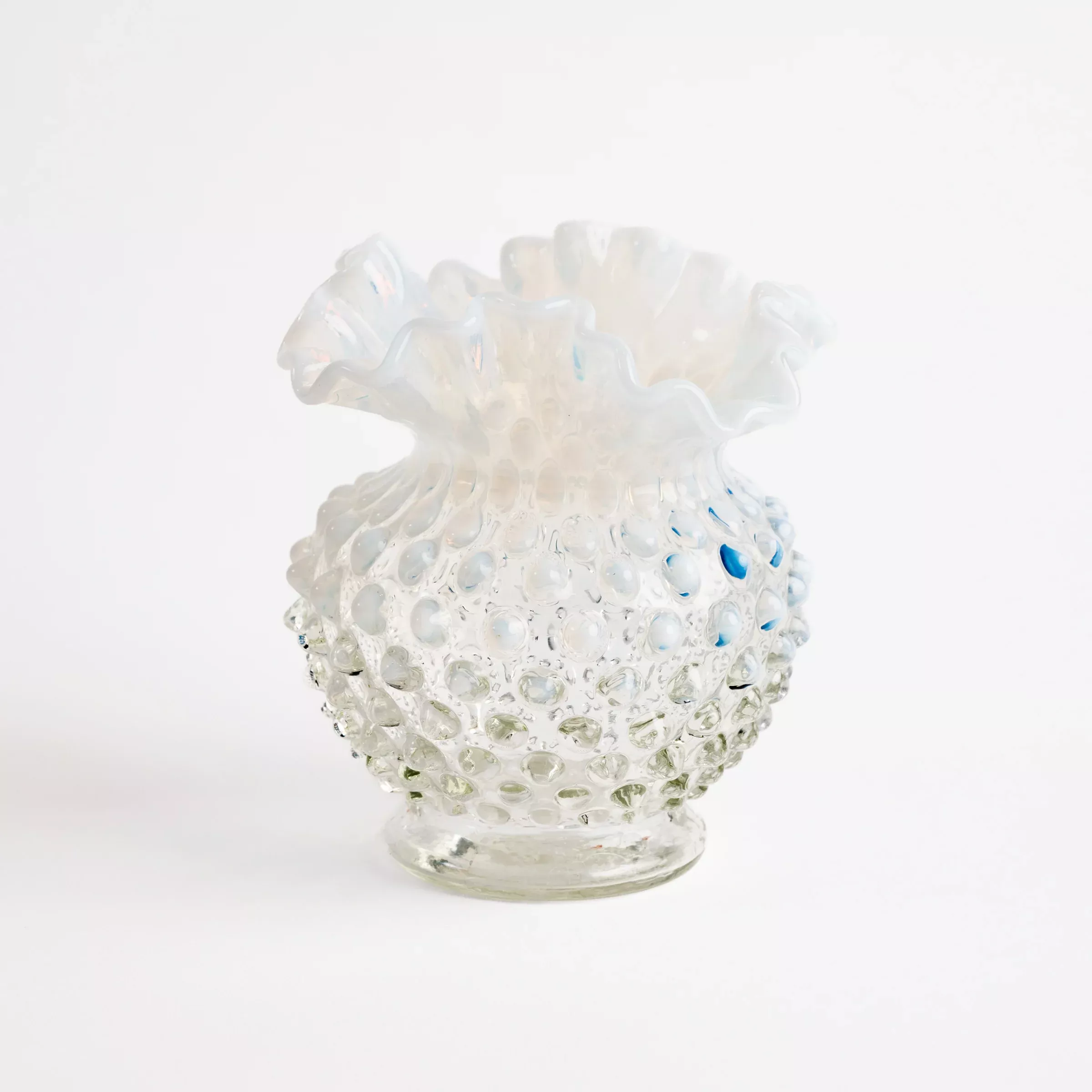 Vintage Hobnail Opalescent Vase #1