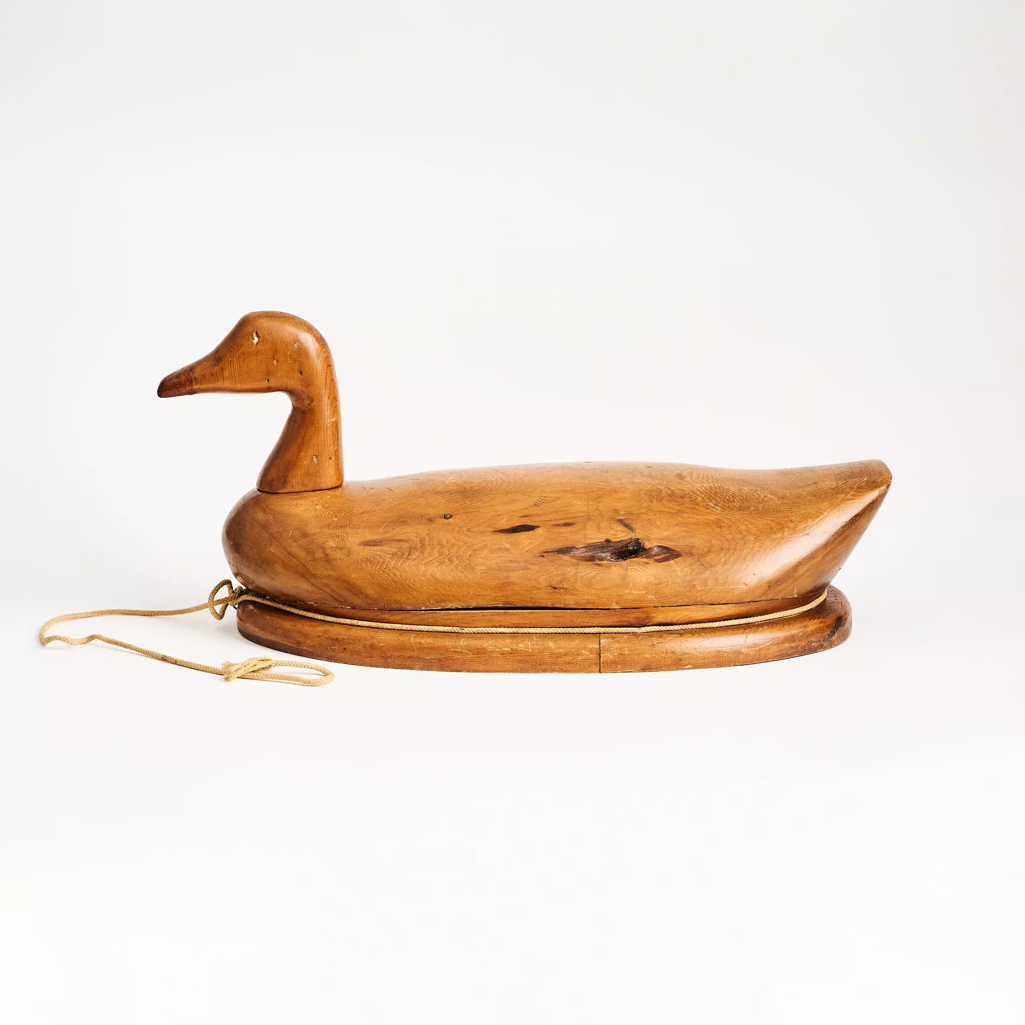 Vintage Large Wheel Turned Decoy