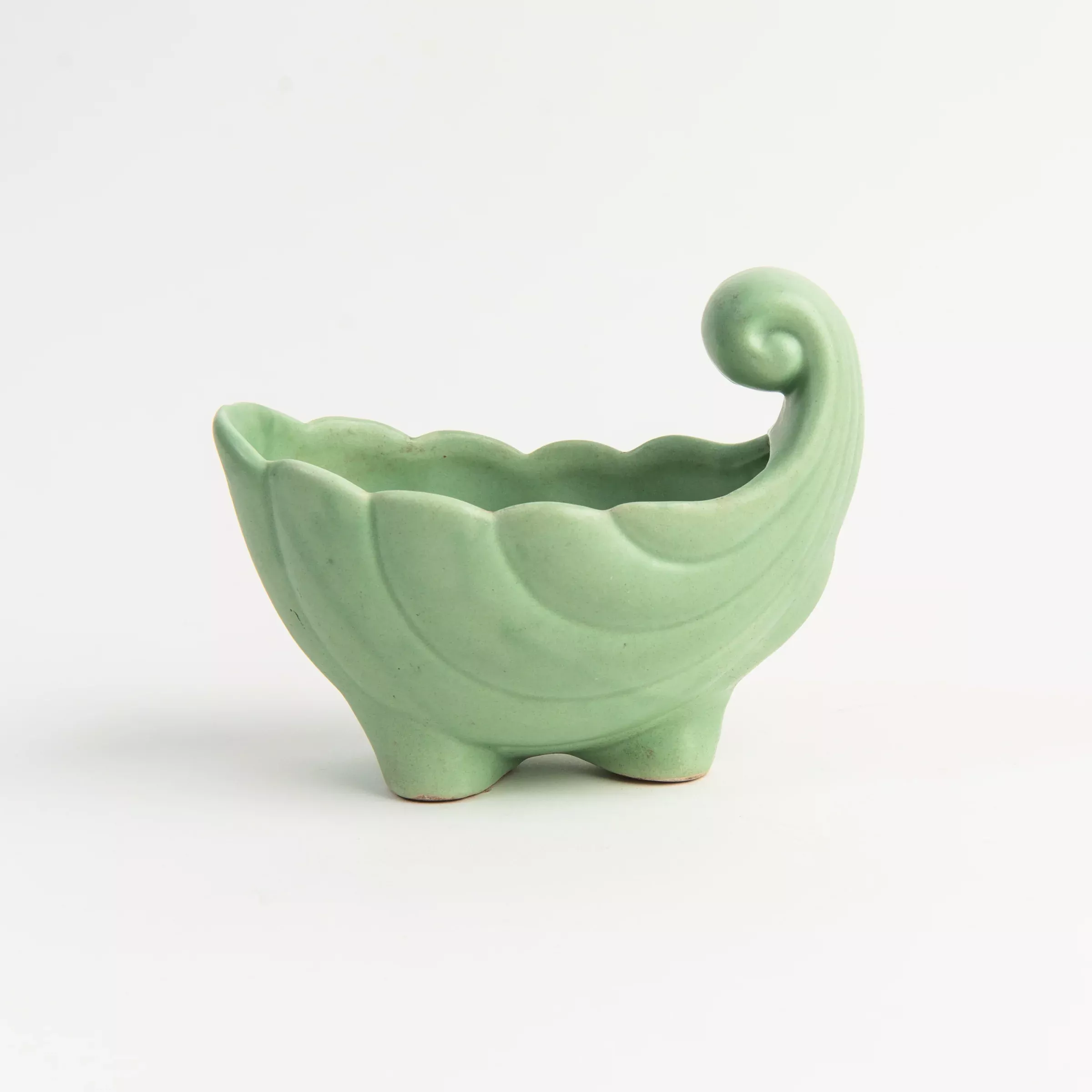 Vintage Mint Pottery Vase