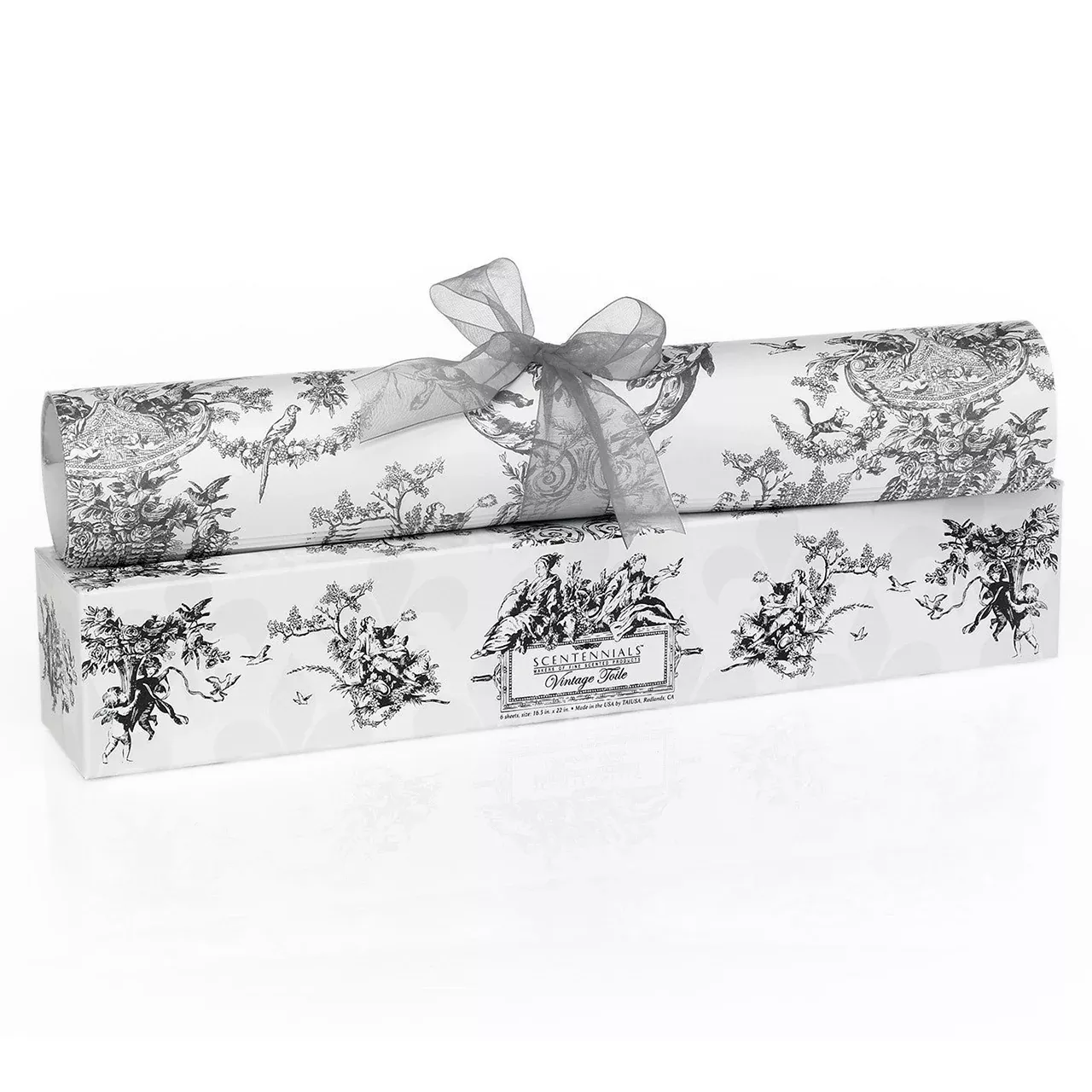 Vintage Toile Scented Drawer Liners – 6 Sheets