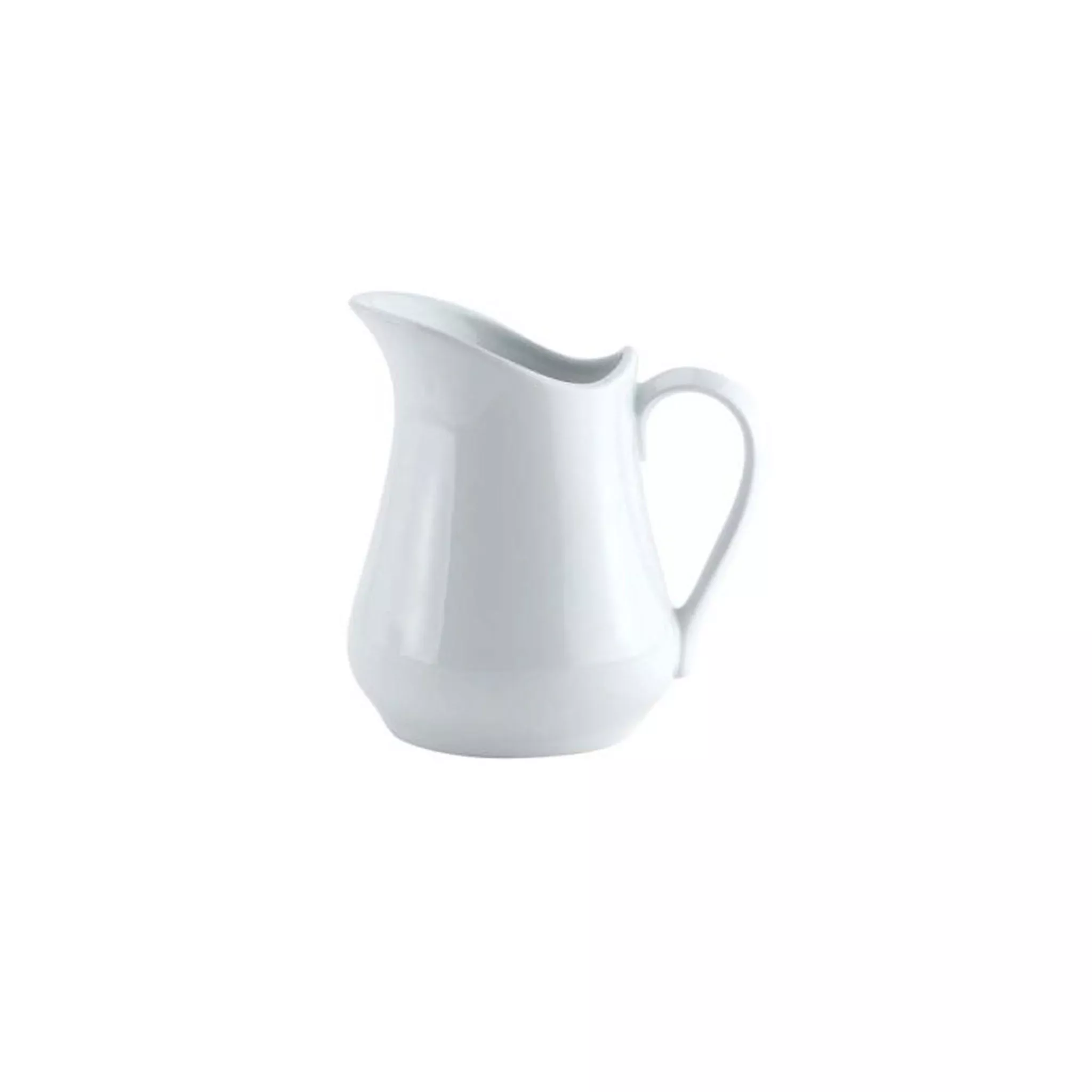White Porcelain 8 oz. Pitcher