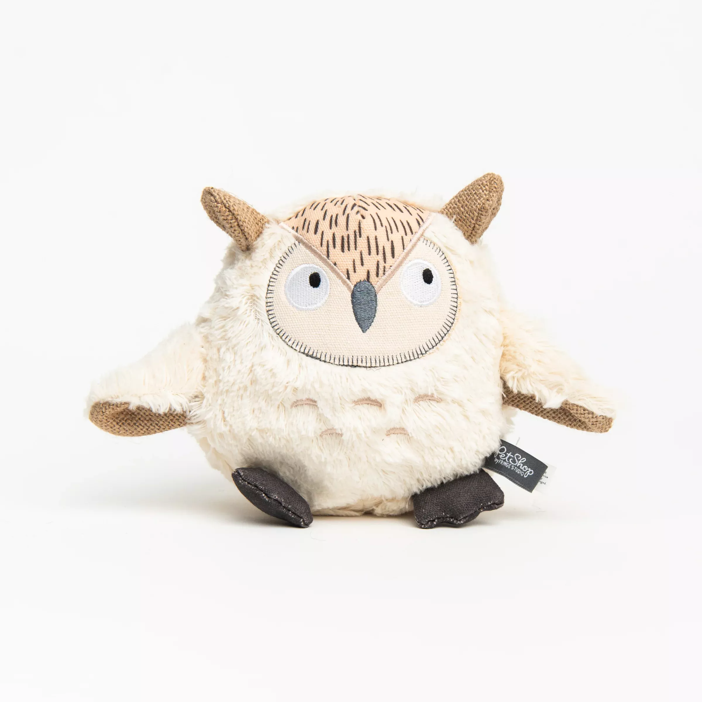 Whoooo's There Owl Dog Toy
