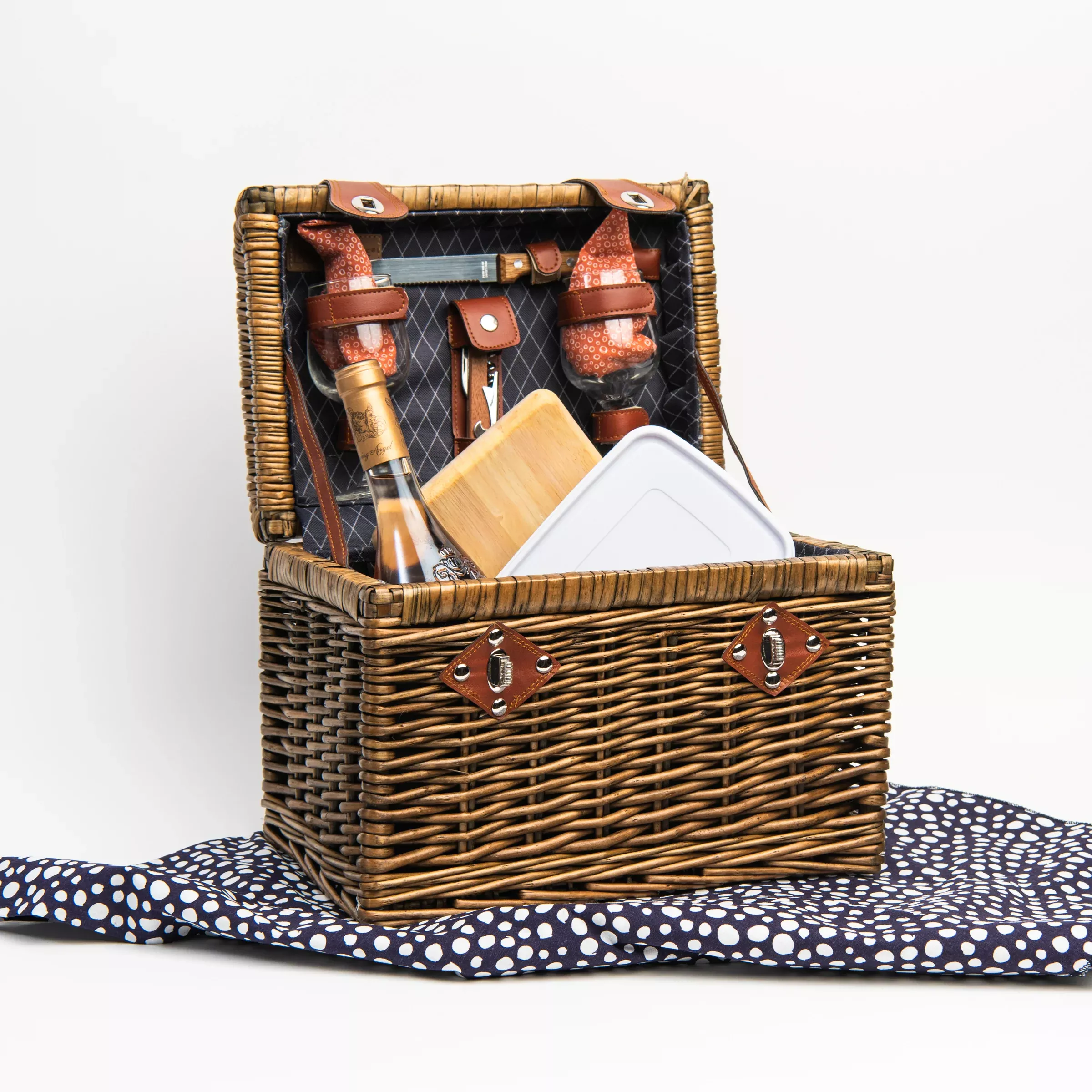Wine & Cheese Picnic Basket