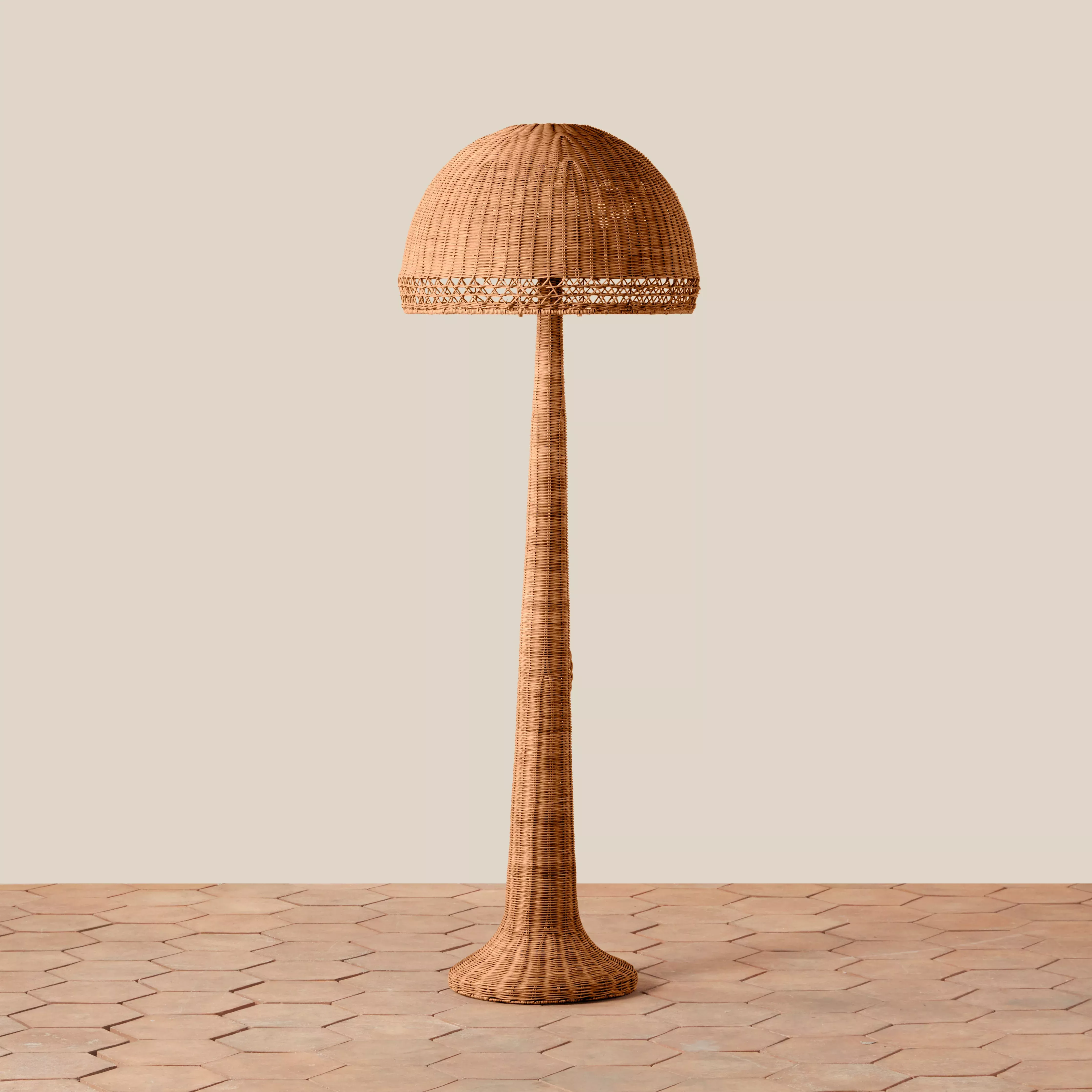 Woven Augusta Floor Lamp