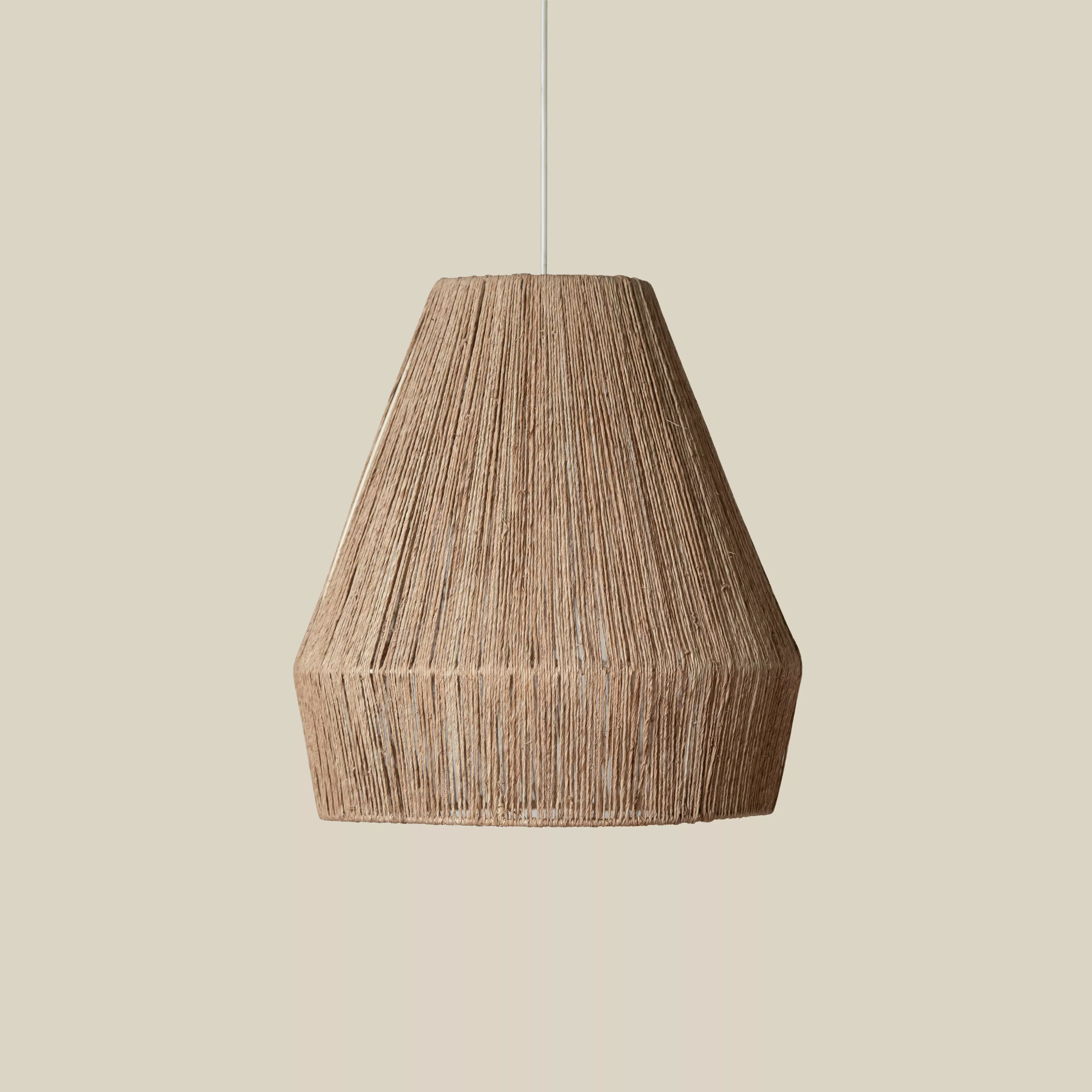 Woven Collins Jute Pendant