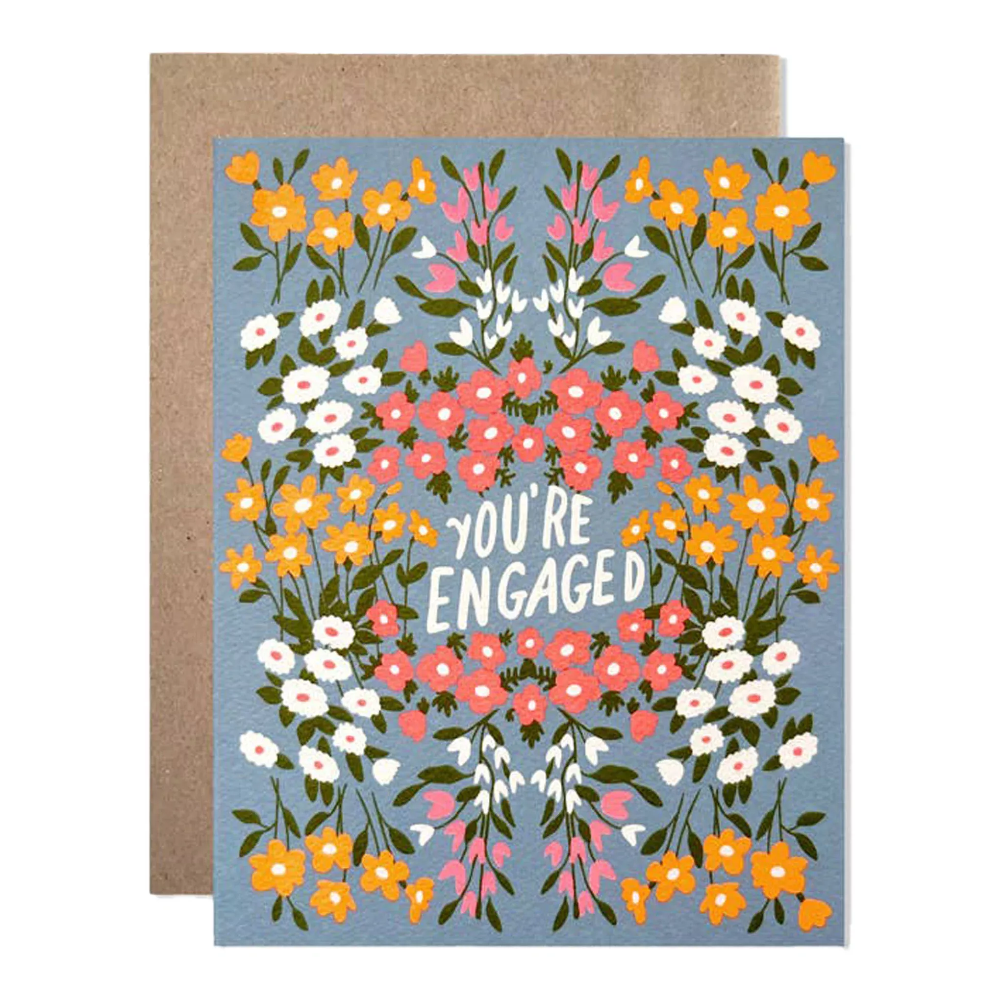 You're Engaged! Garden Greeting Card