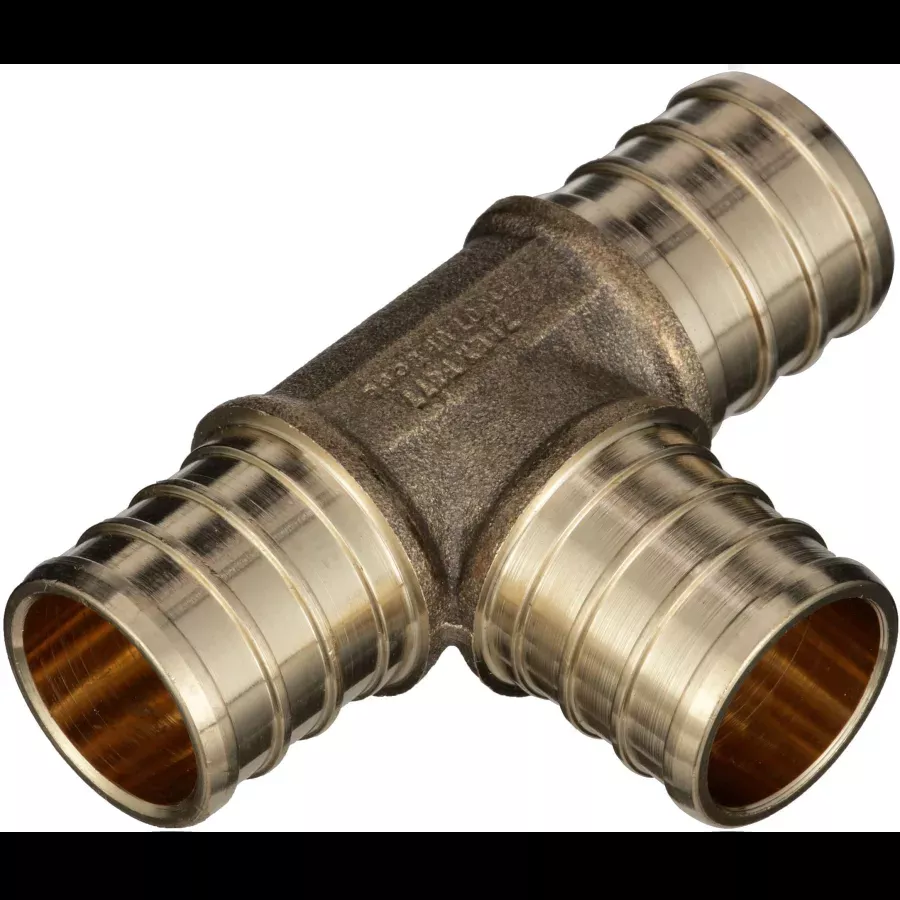 Zurn Xl Brass Tee – Small Diameter, 3/4″ Barb